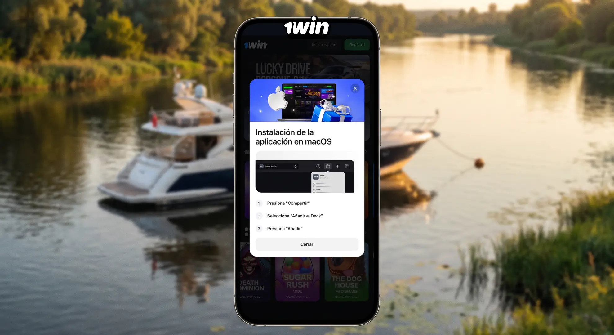 Casino y juegos propios en la app de 1win Argentina