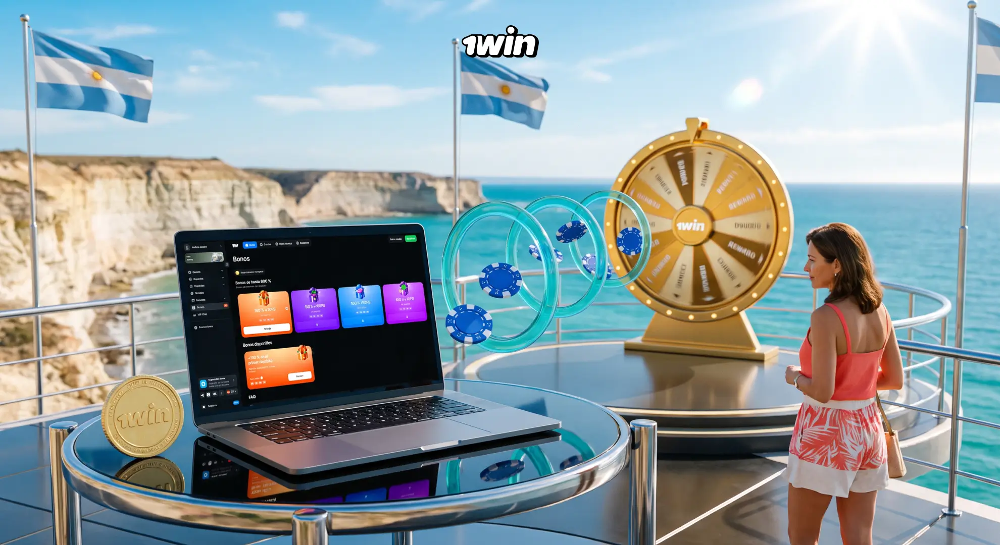 Bono de bienvenida de 1win Argentina