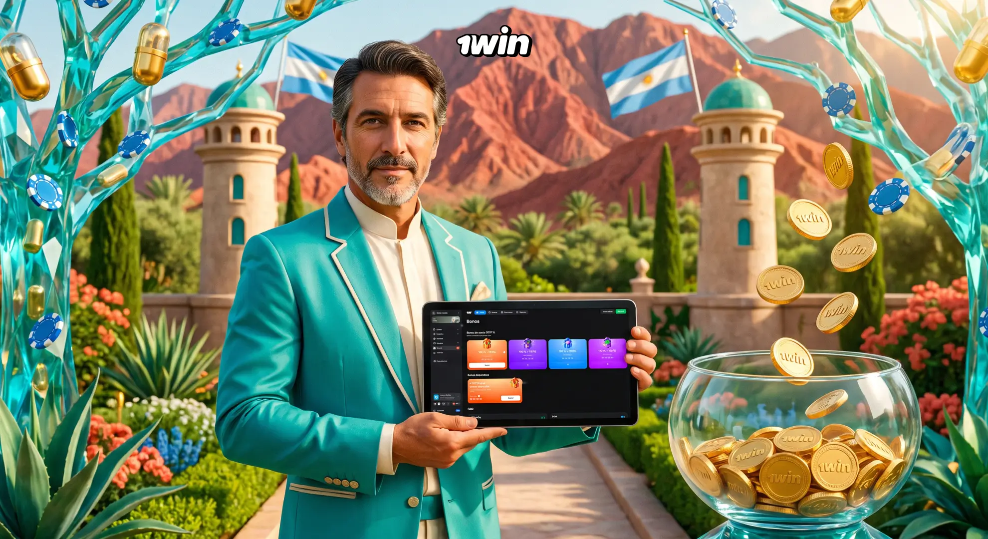 Giros gratis del bono de bienvenida de 1win