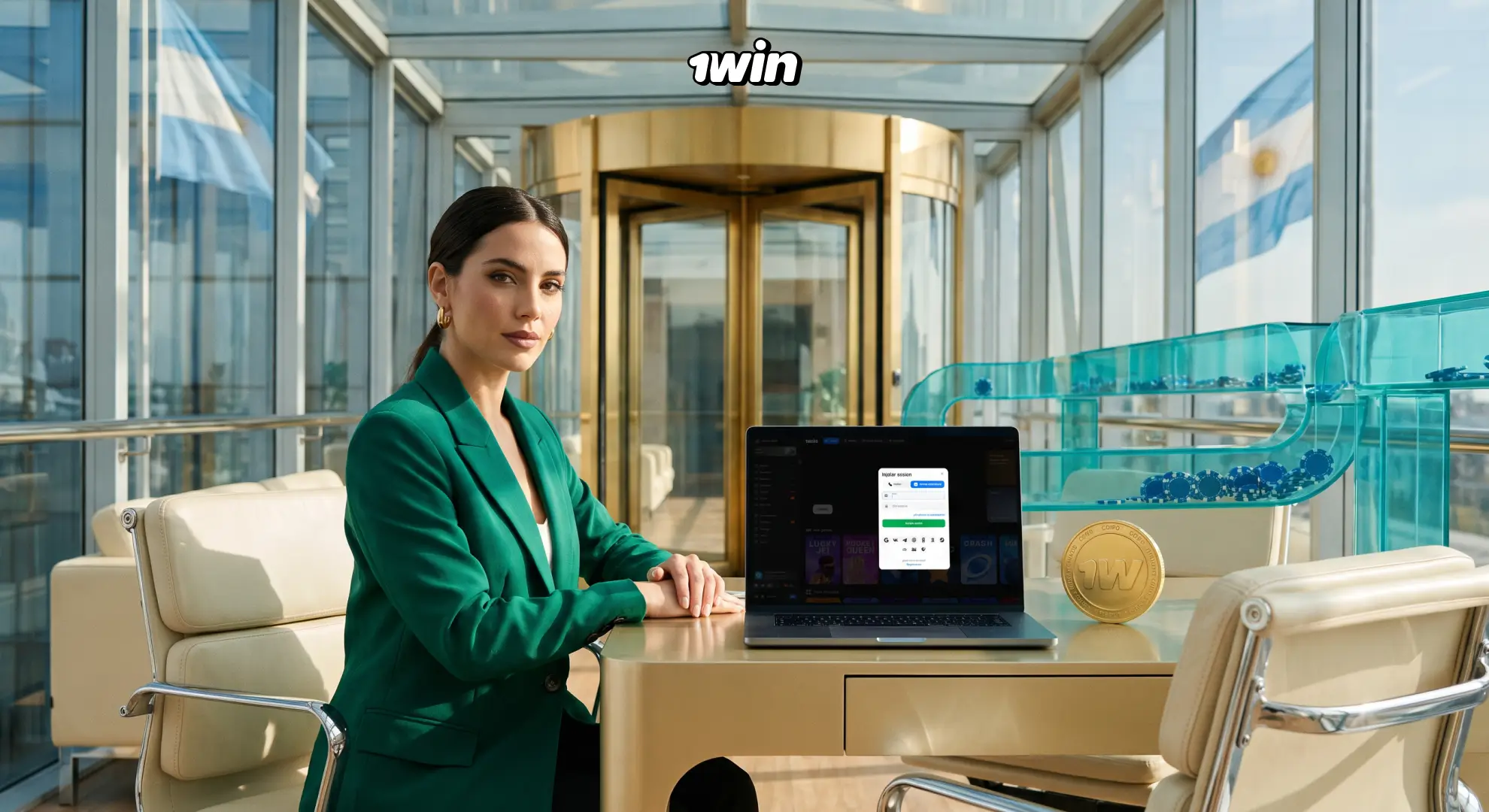 Primer depósito y bono de bienvenida en 1win Argentina
