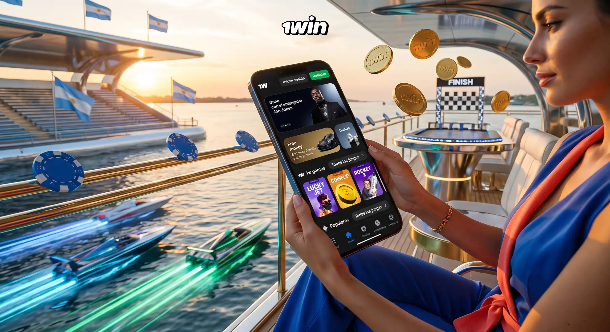 Vsport y Fantasy Sport en 1win Argentina